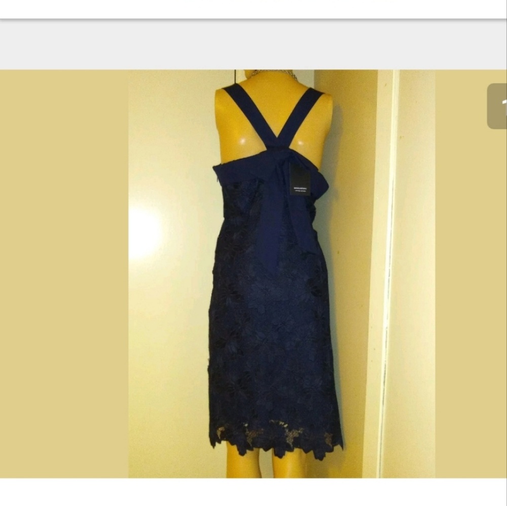 Banana Republic Womens Dress Ltd Navy Size 8 NWT